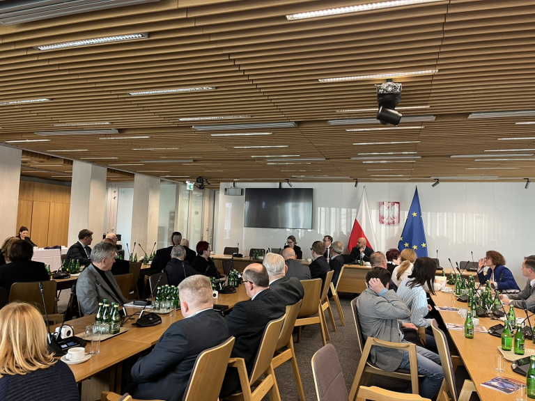 Posiedzenie Zespołu ds. Bezpieczeństwa i Ochrony Zdrowia w Pracy Rady Ochrony Pracy przy Sejmie RP