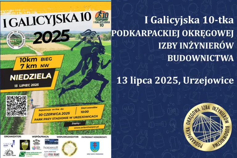 I Galicyjska 10-tka Podkarpackiej Okręgowej Izby Inżynierów Budownictwa – 13.07.2025 r., Urzejowice