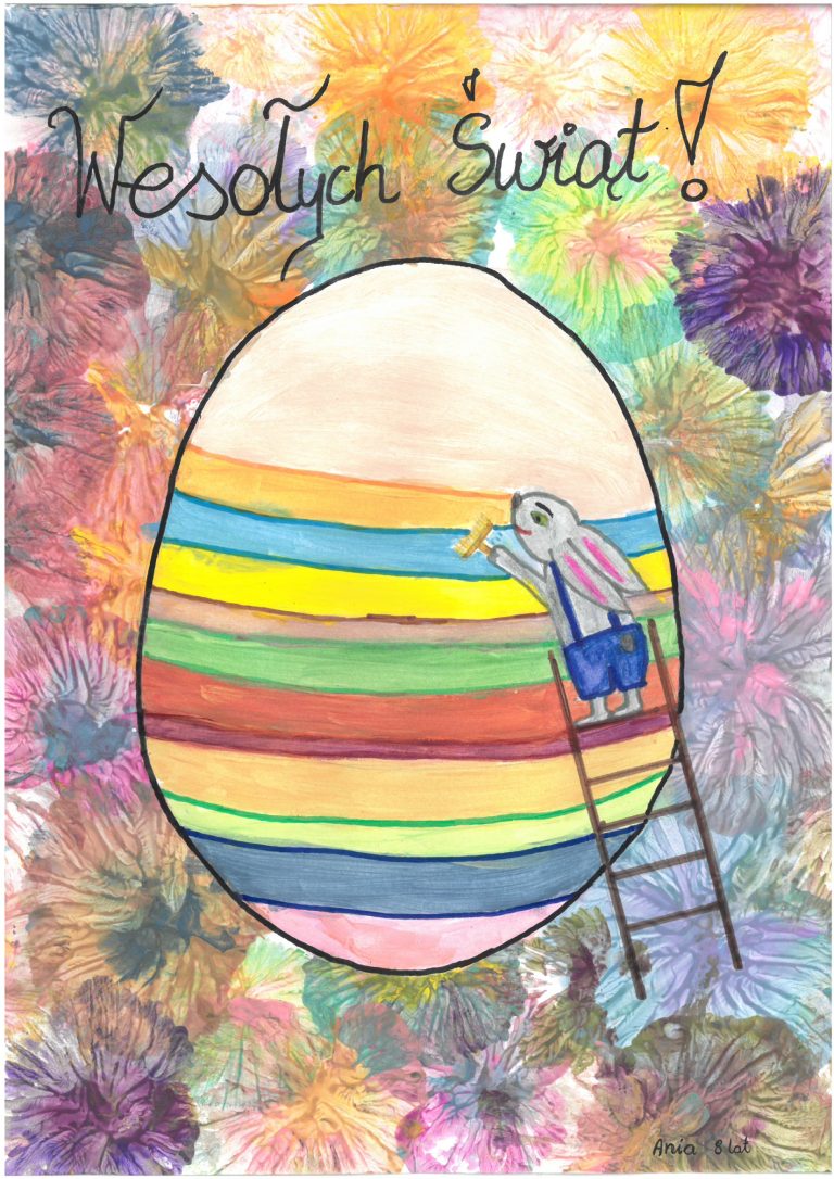 Rozstrzygnięcie konkursu plastycznego Kartka świąteczna Wielkanocna – 2025