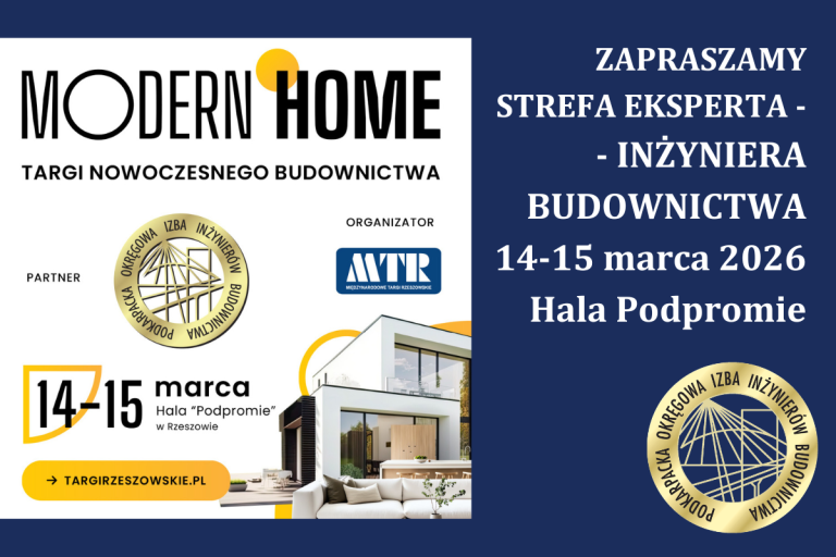 Targi Nowoczesnego Budownictwa Modern Home – 14-15 marca 2026 r., Hala Podpromie