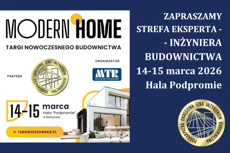 Targi Nowoczesnego Budownictwa Modern Home – 14-15 marca 2026 r., Hala Podpromie