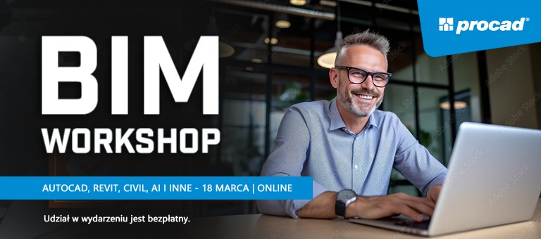 BIM Workshop 2025 – bezpłatne praktyczne warsztaty dla projektantów