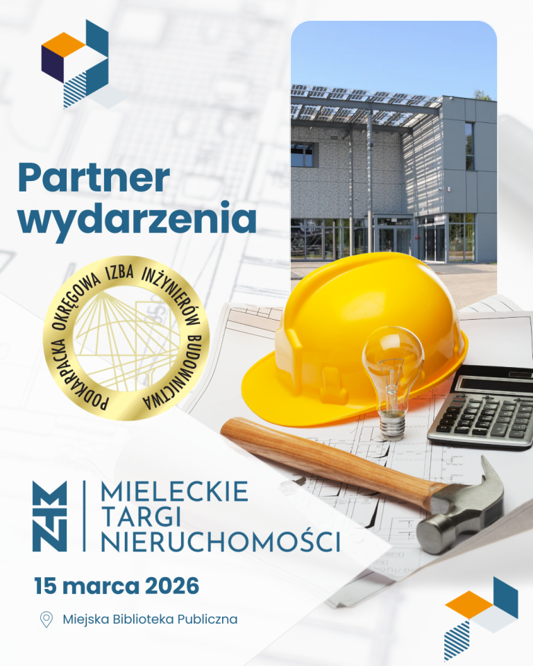 Podkarpacka OIIB partnerem Mieleckich Targów Nieruchomości – 15.03.2026 r.