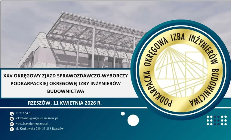 XXV Okręgowy Zjazd Sprawozdawczo-Wyborczy PDK OIIB – 11.04.2026 r.