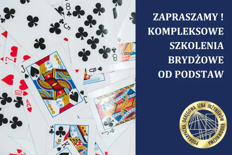 Nabór do profesjonalnego szkolenia brydżowego od podstaw ! – zapraszamy