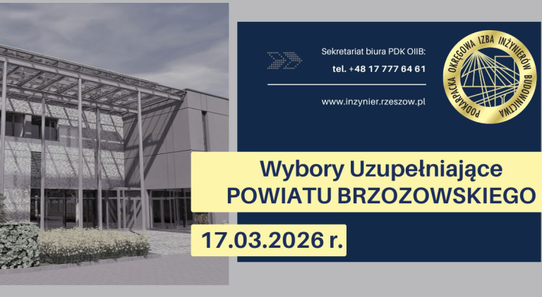 Zaproszenie na Wybory Uzupełniające Powiatu Brzozowskiego – Wybory Delegatów na Okręgowy Zjazd (Kadencja 2026-2030)
