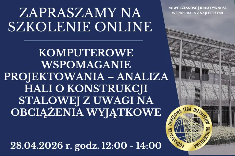 Szkolenie on-line PDK OIIB – 28.04.2026 r.