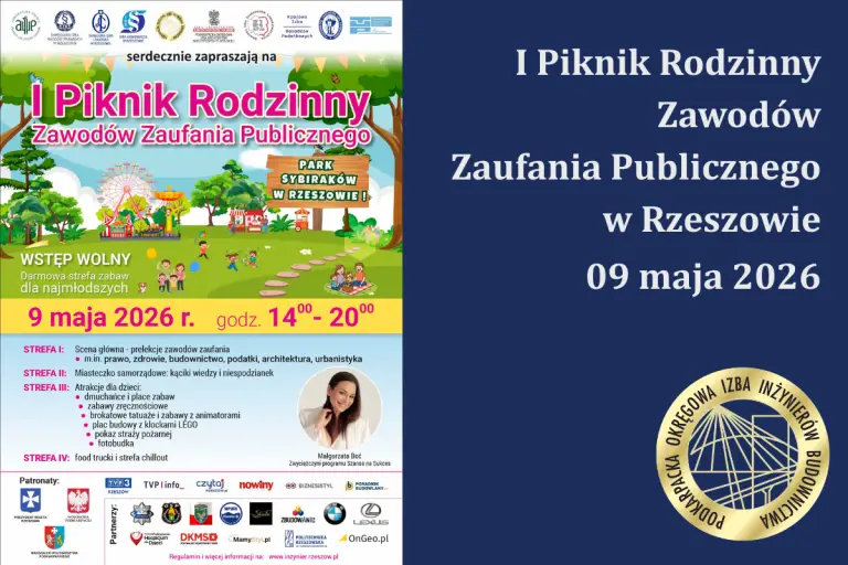 I Piknik Rodzinny Zawodów Zaufania Publicznego – 09.05.2026 r.