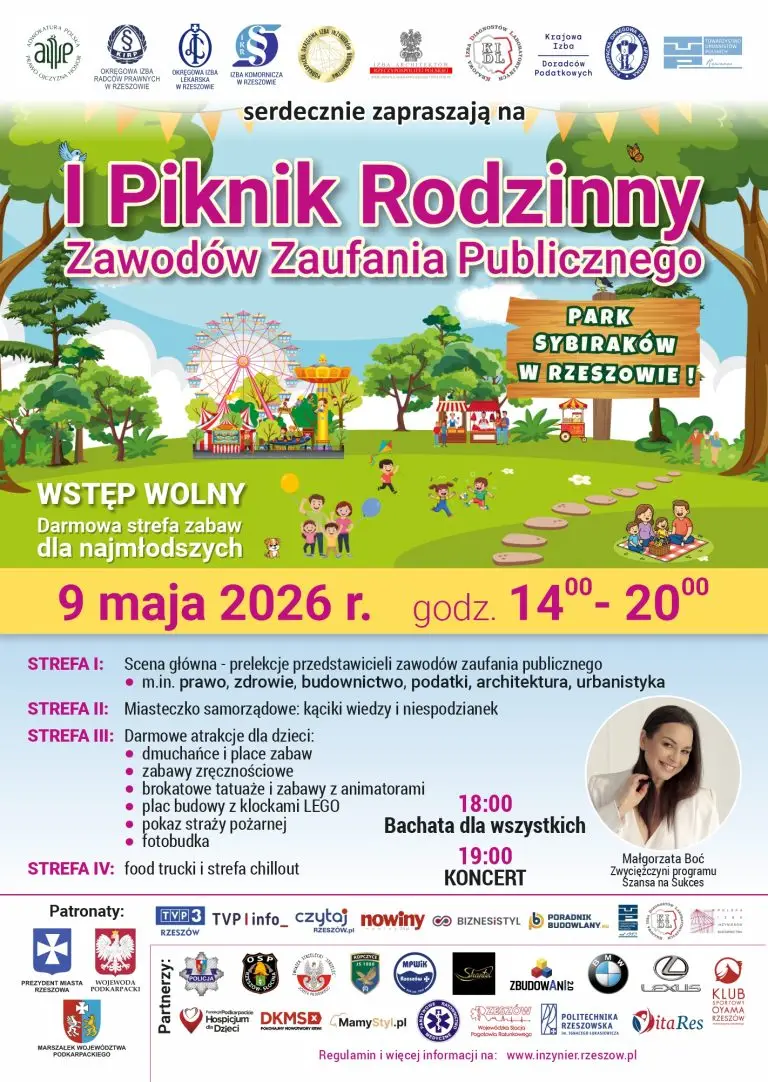 I Piknik Rodzinny Zawodów Zaufania Publicznego – 09.05.2026 r.