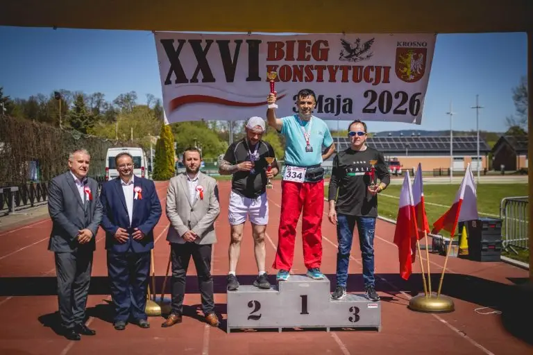 Kol. Mateusz Sobek święci triumf na trasie