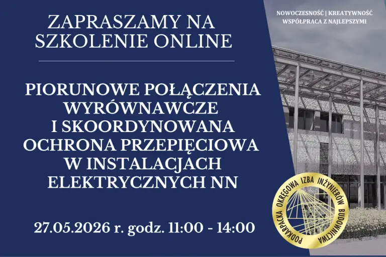 Szkolenie on-line PDK OIIB – 27.05.2026 r.