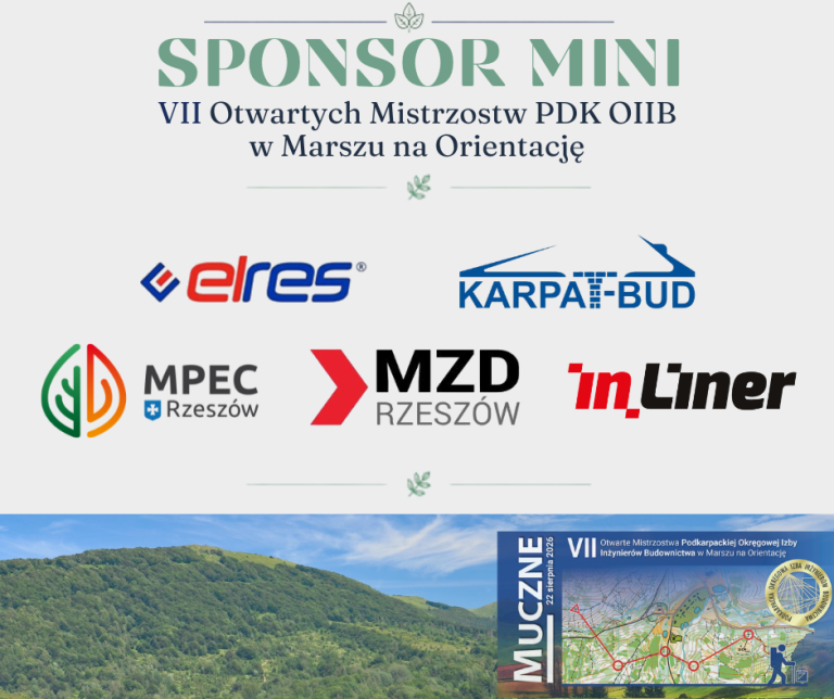 Poznajmy sponsorów: ELRES, in_Liner, KARPAT-BUD, MZD-Rzeszów, MPEC-Rzeszów
