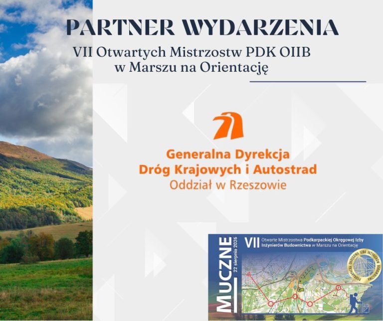 Partner Wydarzenia – GDDKiA Oddział w Rzeszowie