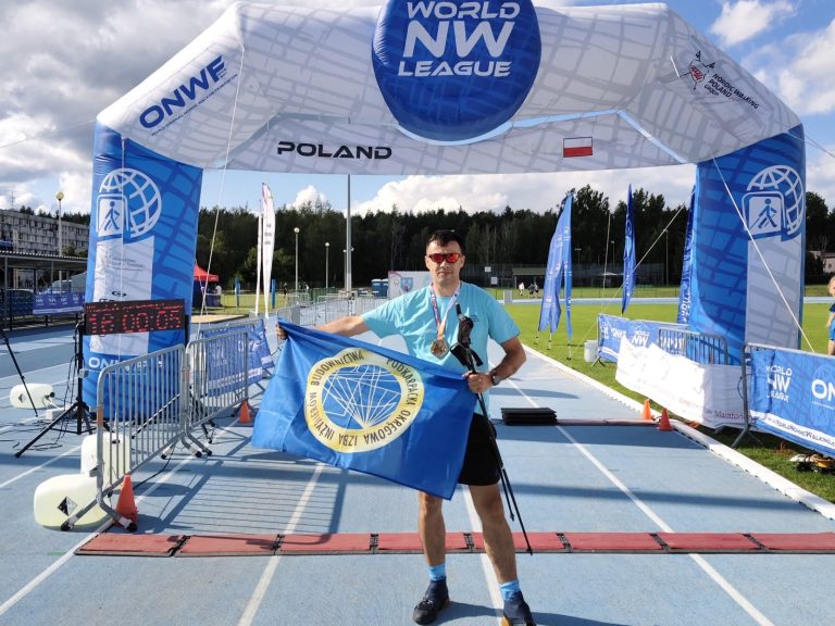 Kol. Mateusz Sobek na Mistrzostwach Europy Nordic Walking!
