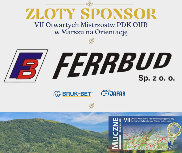 Poznajmy sponsorów: FERRBUD, BRUK-BET, JAFAR.