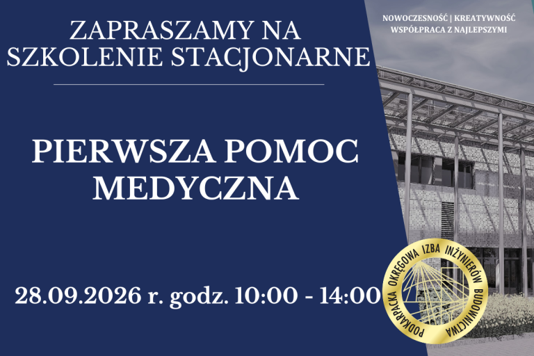 Szkolenie stacjonarne PDK OIIB – 28.09.2026 r.