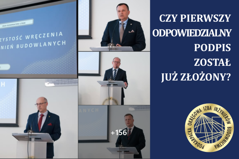 Czy pierwszy podpis już został złożony?