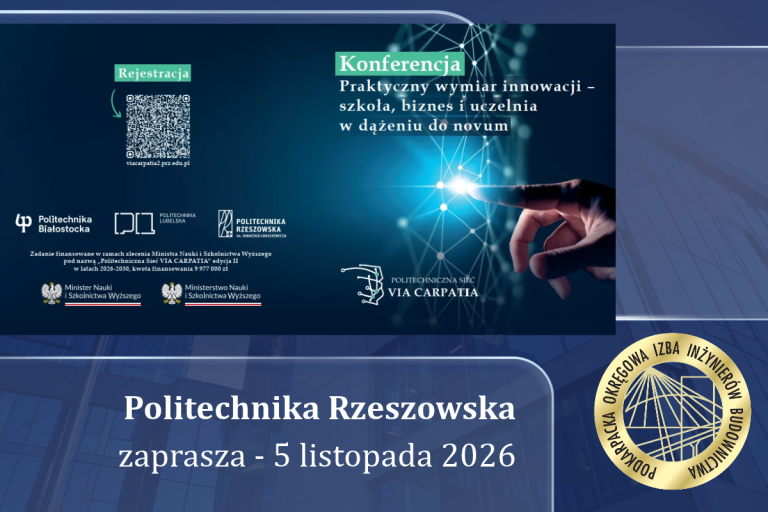 Praktyczny wymiar innowacji – szkoła, biznes i uczelnia w dążeniu do novum – 05.11.2026